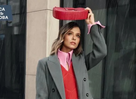 Модный образ с Ламода! Акцентный шоппер и стильная водолазка